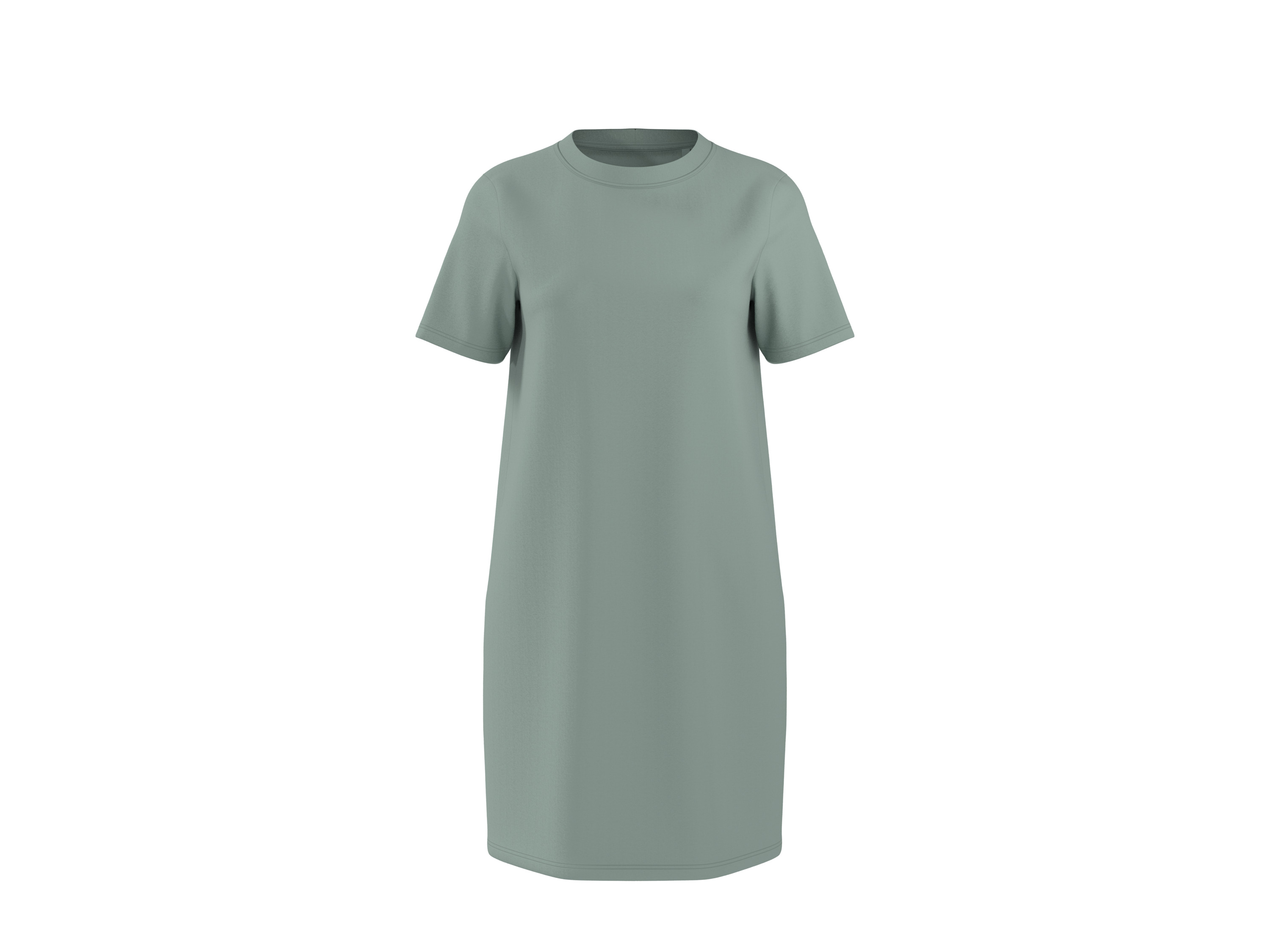 ESMARA® Damen Kleid (Grün, XS(32/34))