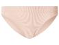 Beigefarbener gerippter Baumwoll-Damen-Slip