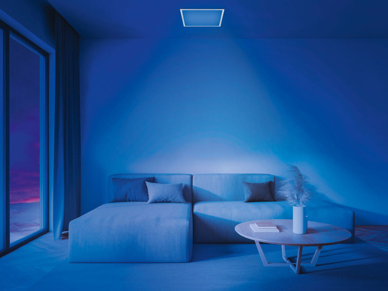 Gehe zu Vollbildansicht: LIVARNO home LED-Deckenleuchte »Zigbee Smart Home«, 16 Millionen Farben, 38 W - Bild 6