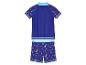 Kinder Bademode: Shirt und Shorts, Surf-Motiv.