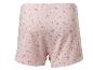 Rosa Mädchenshorts mit Herzmuster