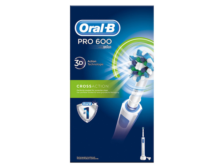 Gehe zu Vollbildansicht: Oral-B »PRO 600« CrossAction Elektrische Zahnbürste mit Timer - Bild 6