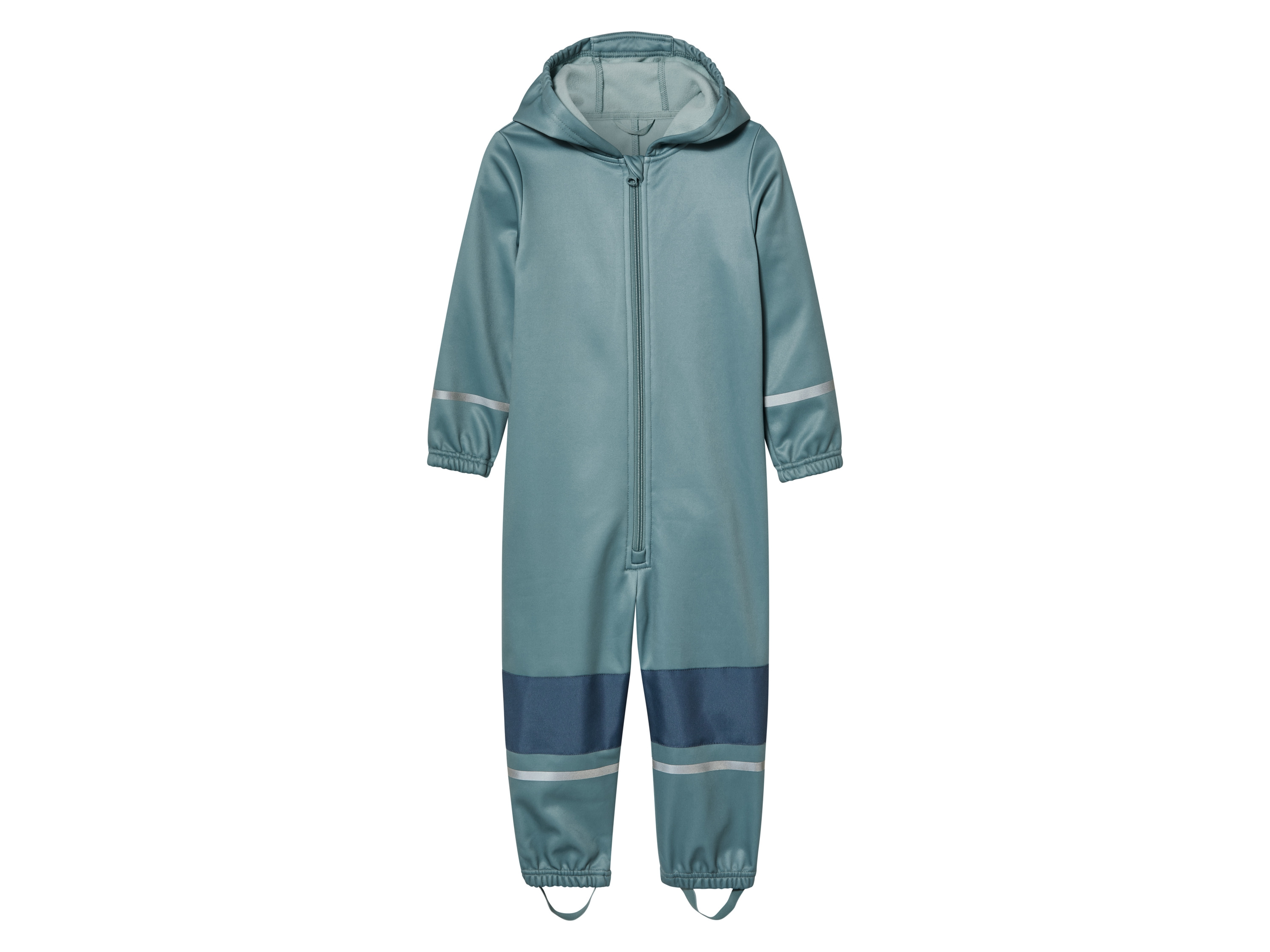 LUPILU® Baby Kleinkinder Matsch- und Buddel-Overall Softshell, gefüttert (türkis, 86/92)