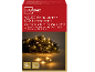 Livarno 40 LED Lichterkette mit bernsteinfarbenem Licht und Batterien.