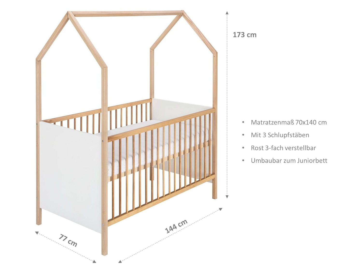 Thumbnail - Schardt Kinderzimmerset »Venice«, weiß/natur