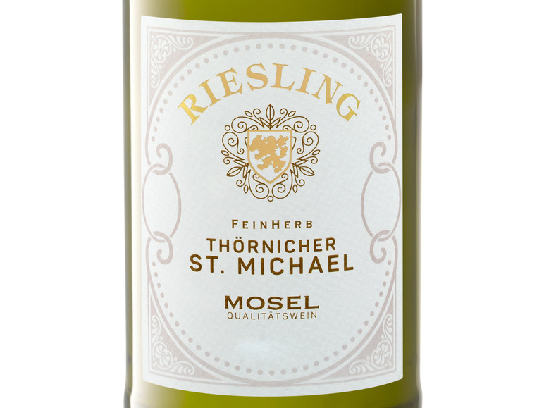 Gehe zu Vollbildansicht: Thörnicher St. Michael Riesling Mosel QbA feinherb, Weißwein 2021 - Bild 2