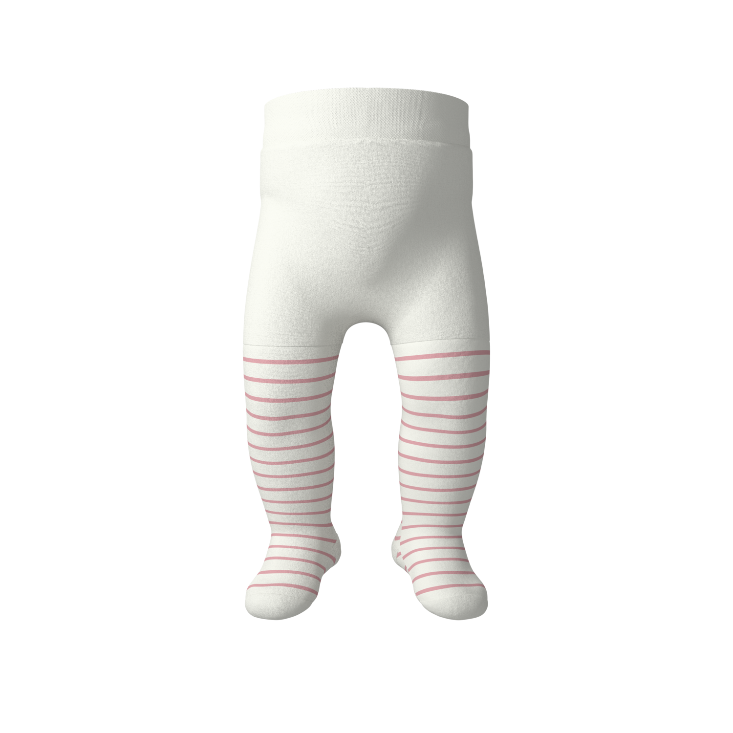 LUPILU® Baby Mädchen Strumpfhose Vollfrottee Thermo, 2 Stück (weiß/beige, 86/92) – Bild 2 von 4