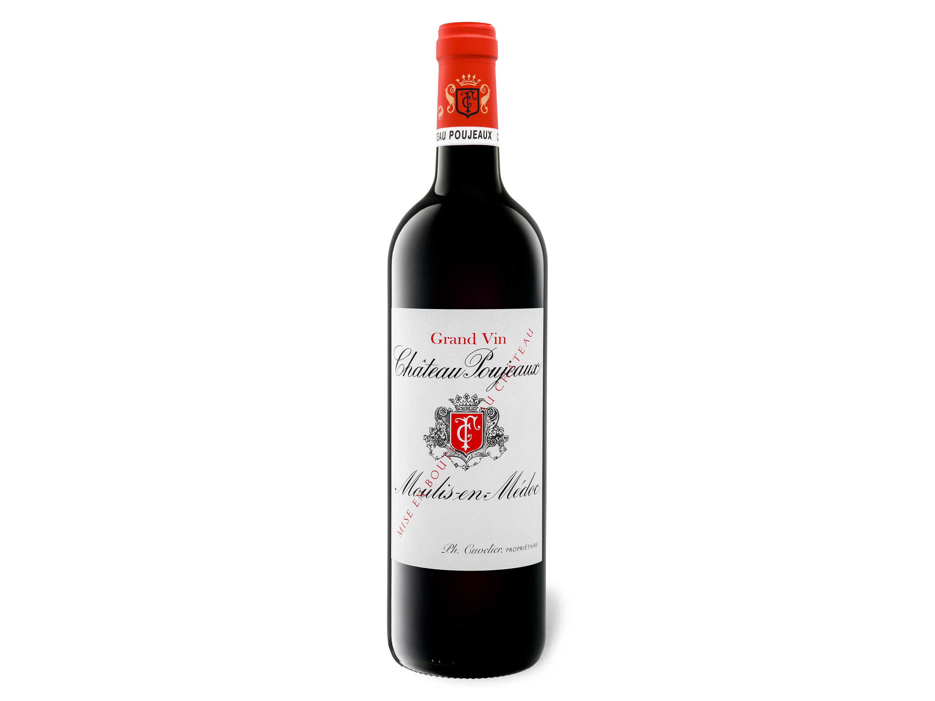Château Poujeaux Moulis-en-Médoc AOC trocken, Rotwein 2015 Wein & Spirituosen Lidl DE