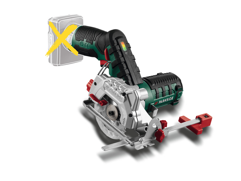 Gehe zu Vollbildansicht: PARKSIDE® 12 V Akku-Handkreissäge »PHKSA 12 B3«, ohne Akku und Ladegerät - Bild 1