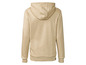 Beigefarbener Hoodie mit Kapuze, Rückansicht