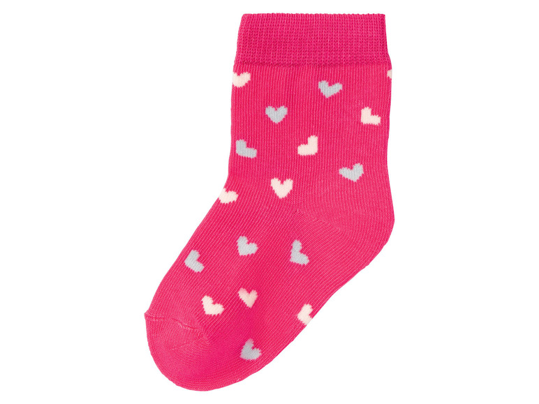 Gehe zu Vollbildansicht: lupilu® Kleinkinder Mädchen Socken, 7 Paar, mit Baumwolle - Bild 16
