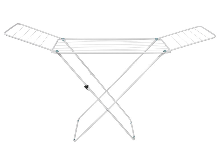 Gehe zu Vollbildansicht: AquaPur Flügelwäscheständer, 18 m platzsparend klappbar - Bild 2
