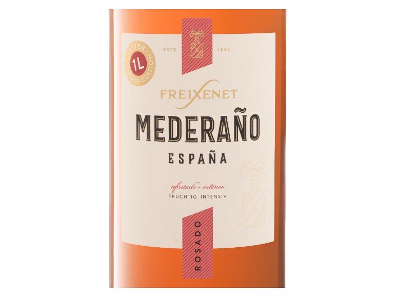 Freixenet Mederaño España Rosado halbtrockener Roséwein in der 1-Liter-Flasche.