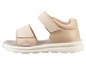 Beige Sandalen mit Schnalle