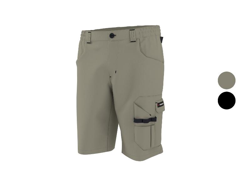 Herren Parkside Cargo-Shorts in Taupe mit Seitentaschen und Werkzeugschlaufen.