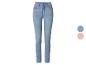 Damen hellblaue Denim-Skinny-Jeans mit zwei Farboptionen.