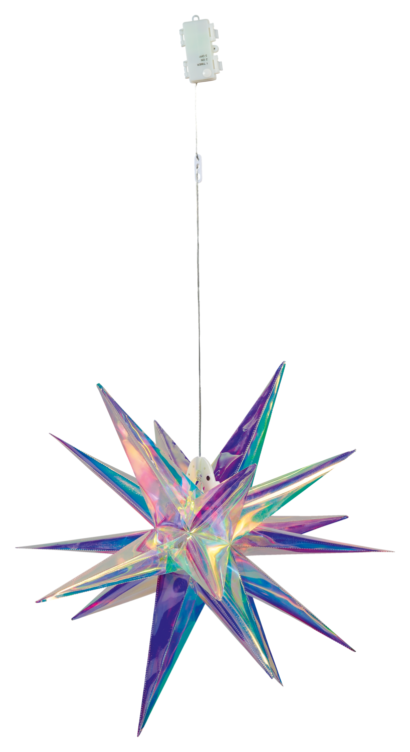 Thumbnail - LIVARNO home Faltbarer Stern »Holographic 3D« (explodierender Stern)