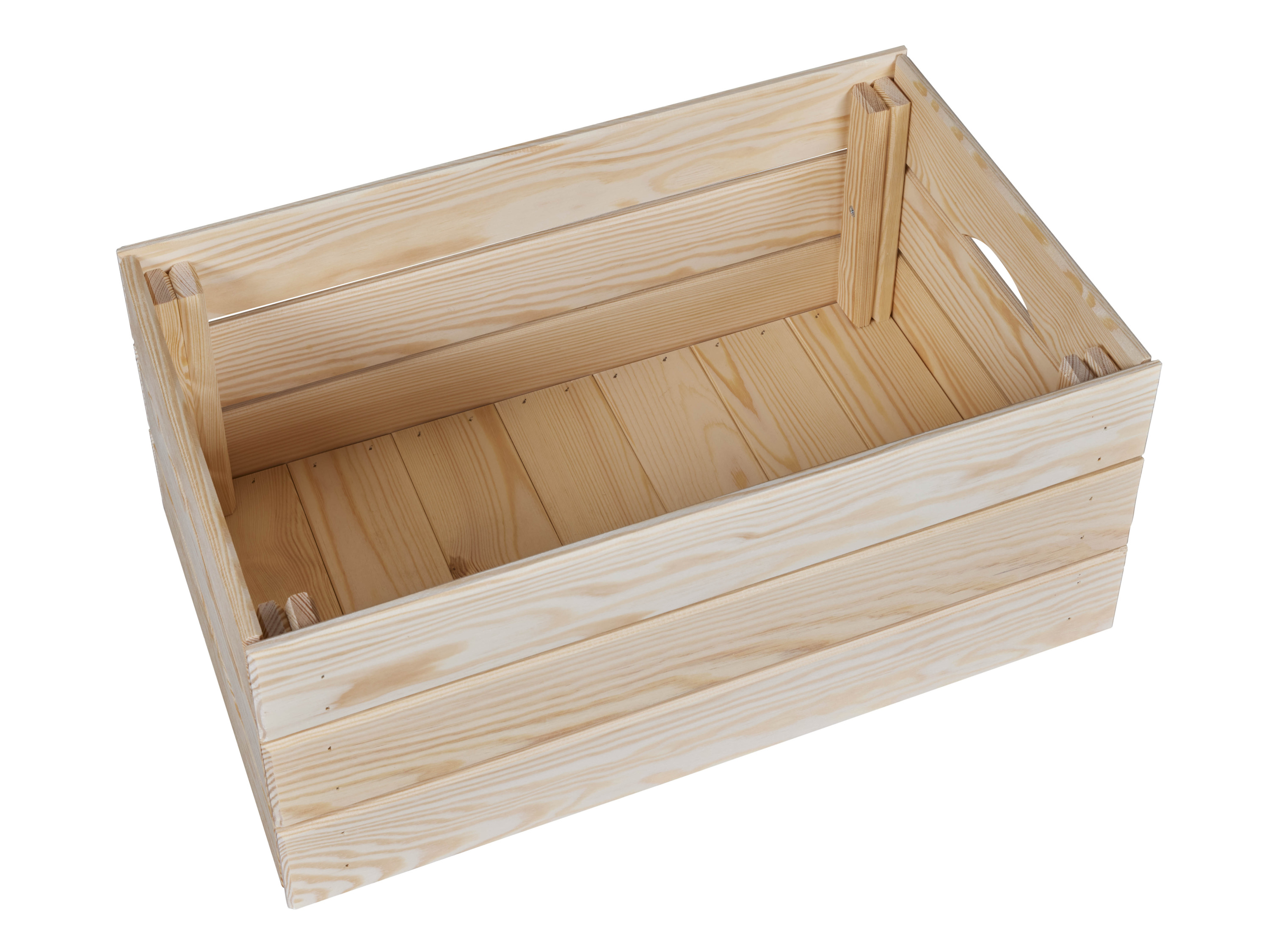 Thumbnail - Inter Link Holzkiste »Valloni«, 3er Set, natur unbehandelt (M)