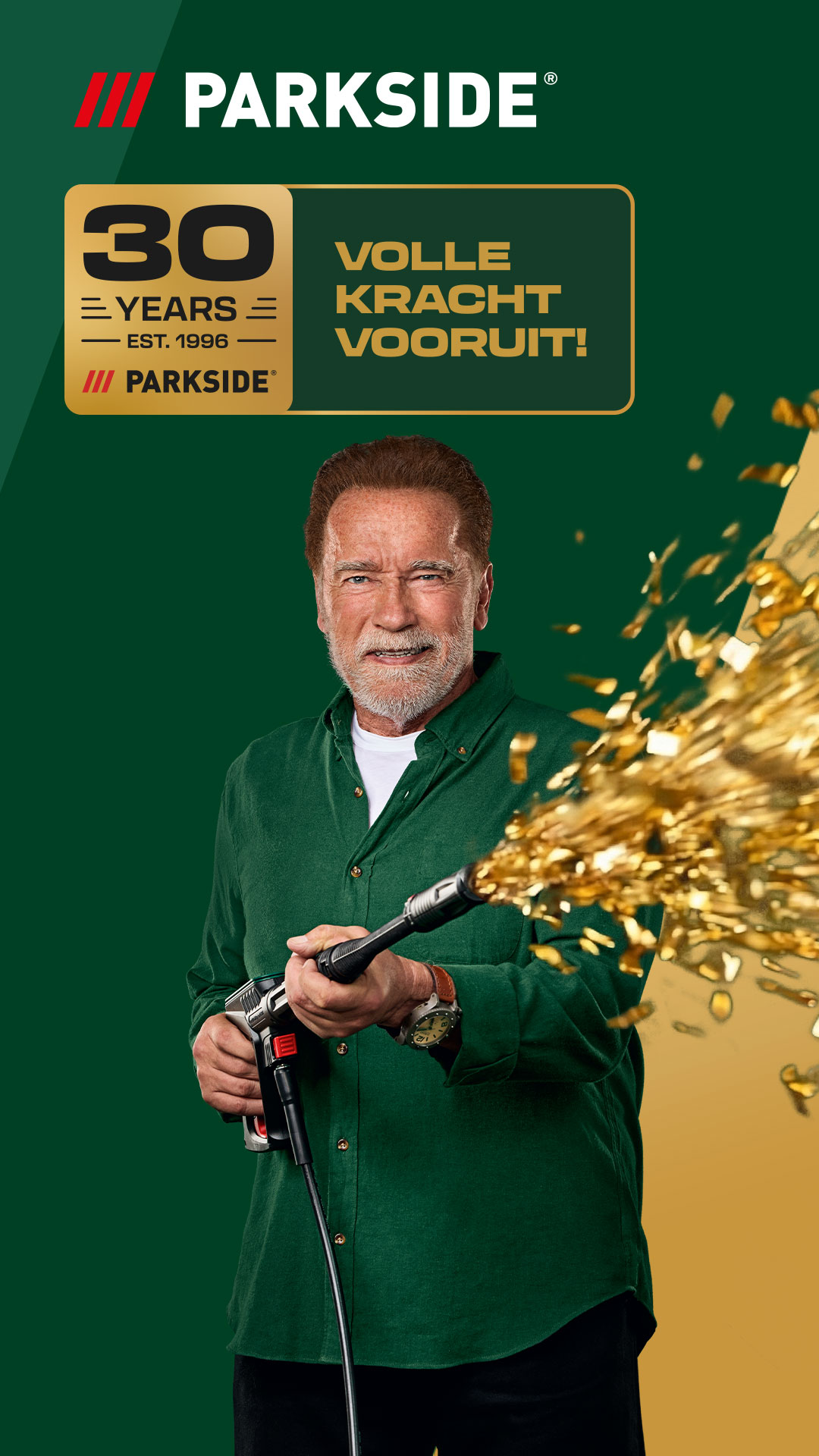 30 Jaar PARKSIDE Volle Power Vieren Banner (Mobiel & App)