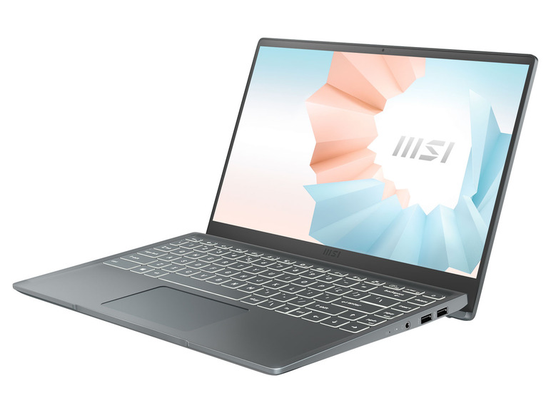 Gehe zu Vollbildansicht: MSI Modern Laptop »14 B10MW-630«, 14 Zoll FHD, Intel® Core™ i3-10110U - Bild 3