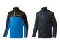 Zwei 437.5 Langarmshirts, eines blau, eines schwarz