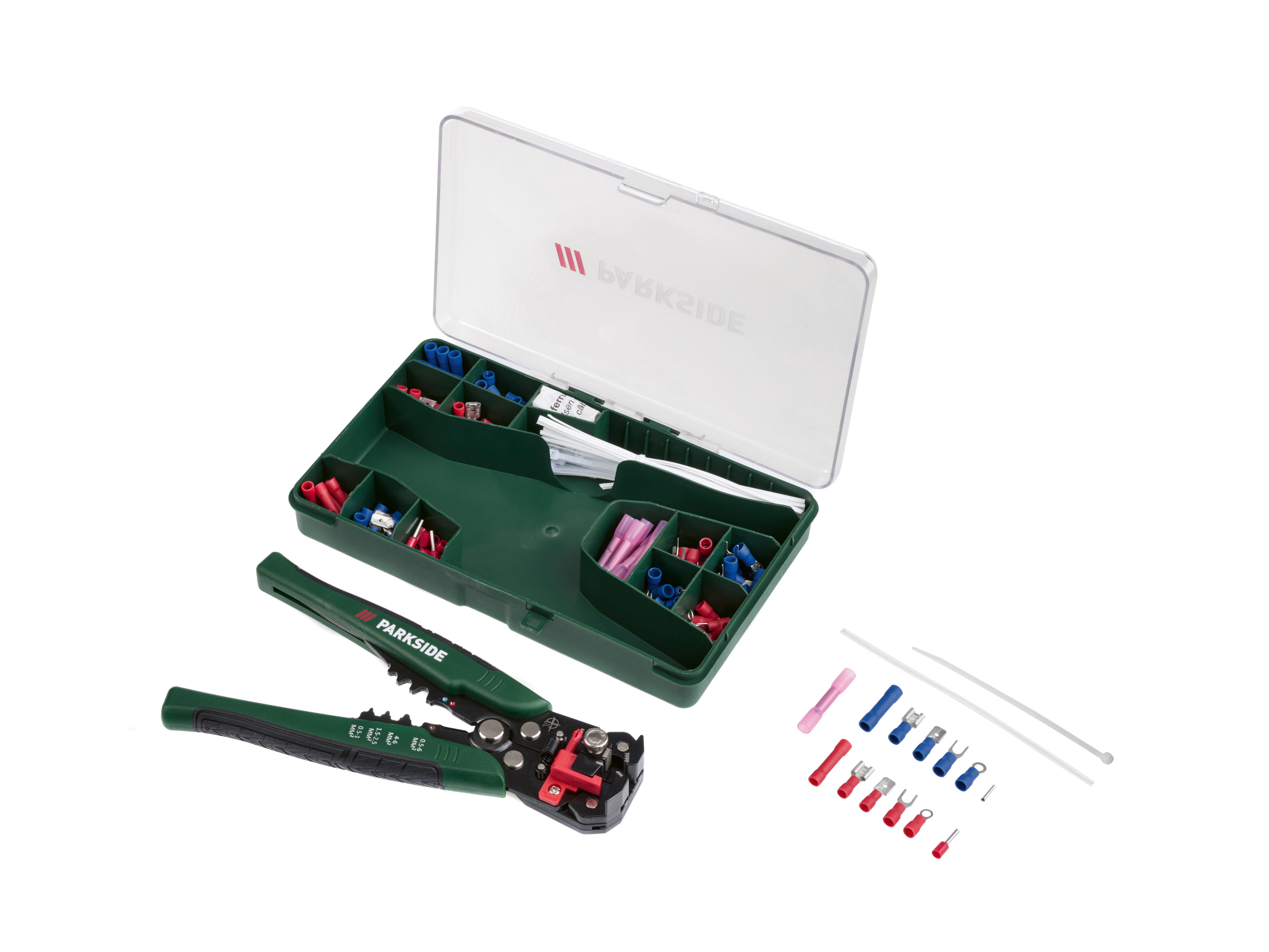 PARKSIDE® Automatik-Abisolier- und -Crimpzangen-Set, 231-teilig""