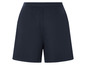 Dunkelblaue Shorts für Damen.