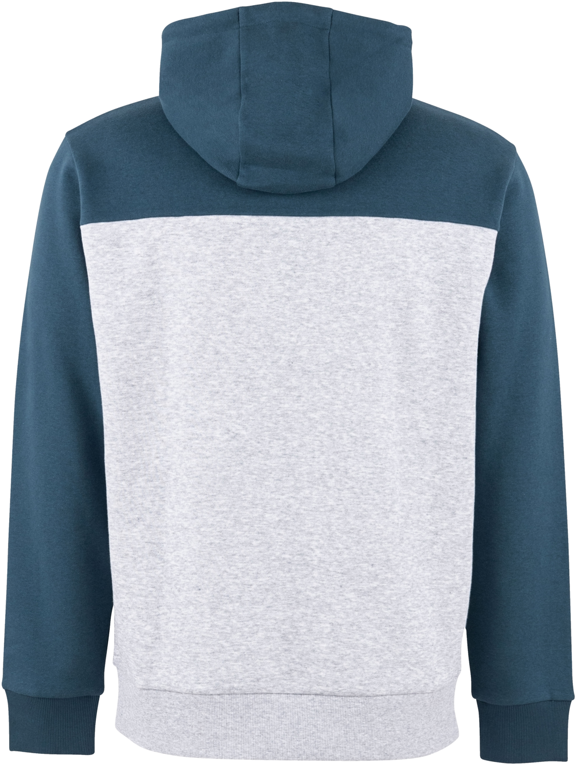 UMBRO Herren Sweathoodie (grau/tiefblau, M) – Bild 3 von 4