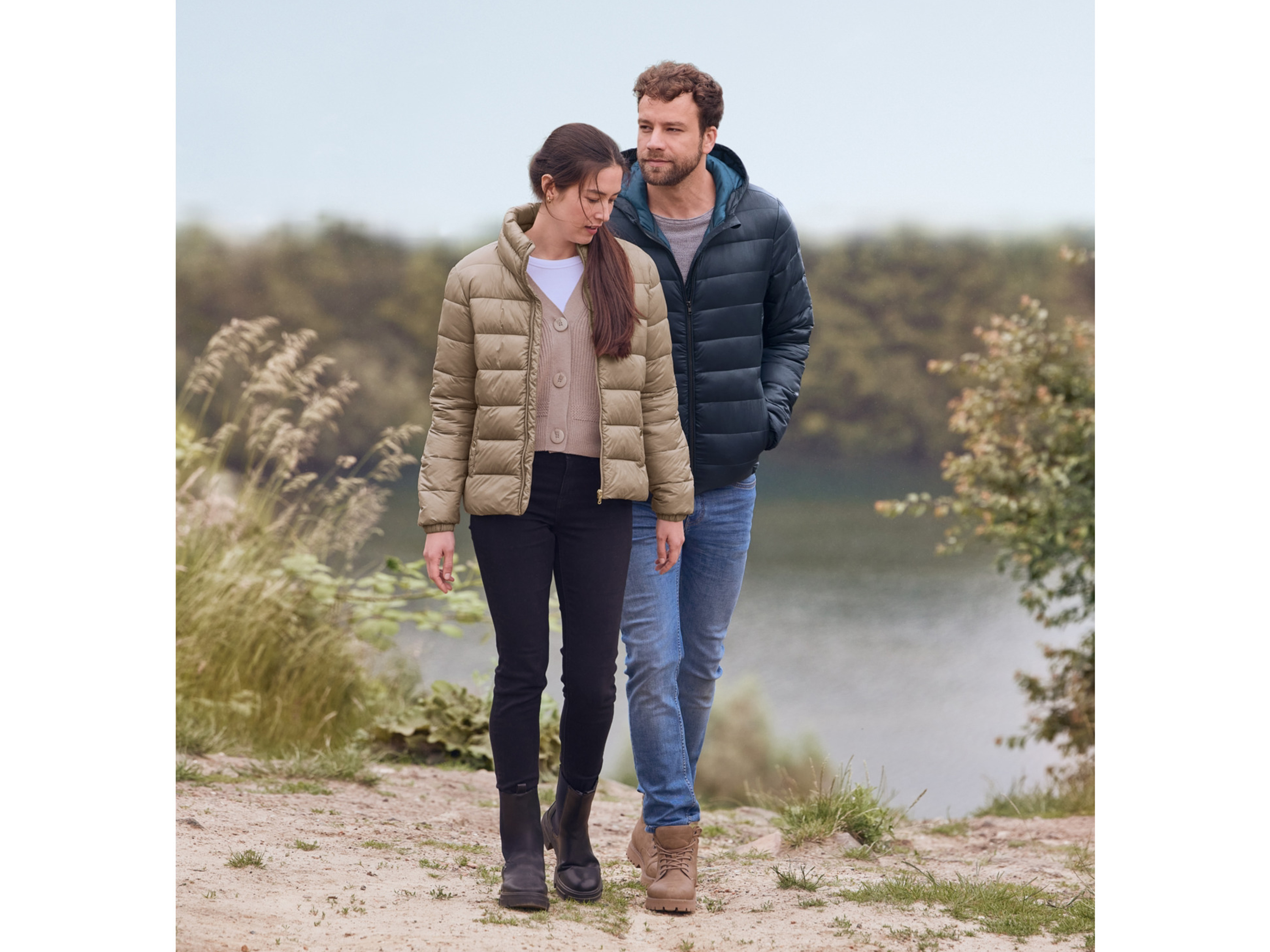 Thumbnail - esmara® Damen Lightweight  Jacke (Beige, L(44/46))