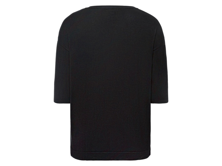 Gehe zu Vollbildansicht: esmara Damen Strickshirt mit überschnittenen Schultern - Bild 4