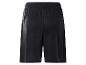 Schwarze Sporthose mit elastischem Bund, Rückansicht