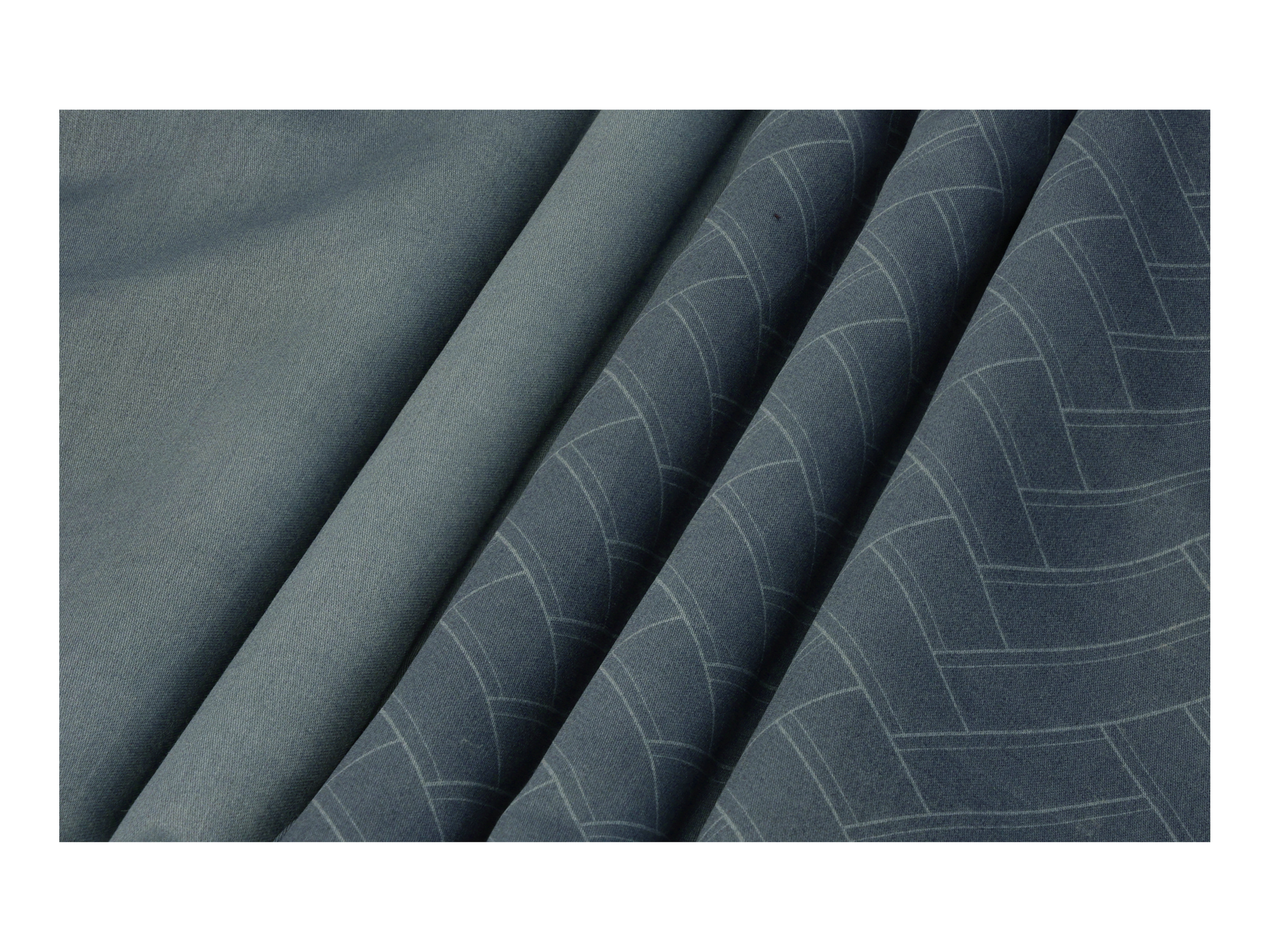 Thumbnail - LIVARNO® Satin-Wendebettwäsche, 135 x 200 cm (Marine)