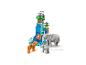 LEGO Duplo Tier-Set mit Elefanten, Tigern und Pandas an einem Wasserfall.