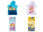 Badeponchos mit Paw Patrol und Handtücher mit Minions.