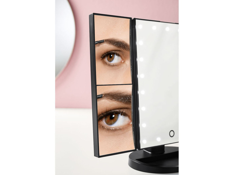 Gehe zu Vollbildansicht: LIVARNO home LED-Kosmetikspiegel »MKSLK 6 A2«, klappbar - Bild 7