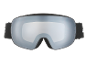 Schwarze Skibrille mit verspiegeltem Glas, mit dem Text „S2 SPEQ GmbH“ auf der rechten Seite.