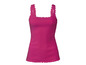 Ein rosa Tanktop mit Spitze