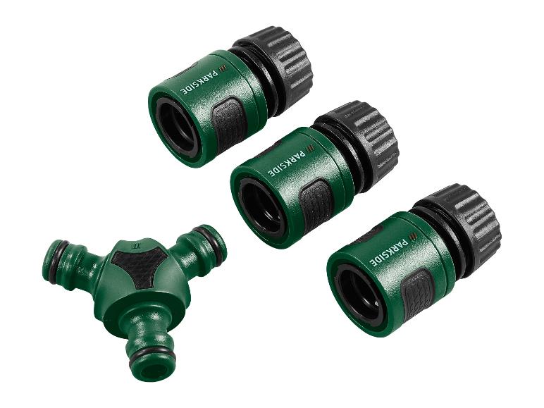 Gartenspritze / Y-Stück / 2-Wege-Ventil / Gartenbrause - mit Anschluss-Set