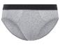 Graue Baumwoll-Slips.