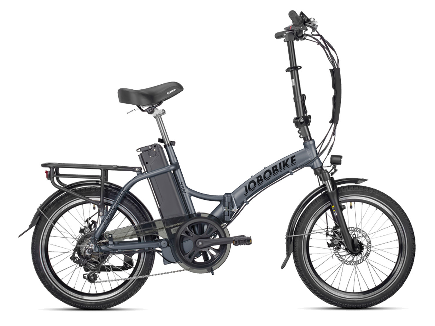 JOBOBIKE E-Bike »Sam«, Komfortsattel, 20 Zoll | LIDL