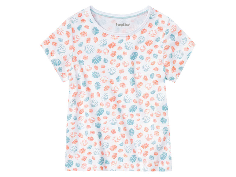 Gehe zu Vollbildansicht: lupilu Kleinkinder Mädchen T-Shirts, 3 Stück, aus reiner Baumwolle - Bild 28