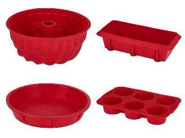 SILVERCREST® Silikon-Gugelhupfform / -Königskuchenform / -Tortenbodenform / -Muffinform