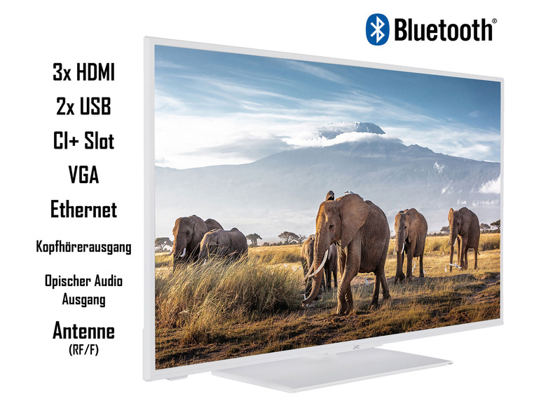 Smart 42 Zoll Fernseher HD JVC TV Full »LT-43VF5155W«