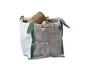 Ein voller Sack Brennholz von Parkside.