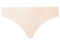 Beigefarbene String-Unterwäsche