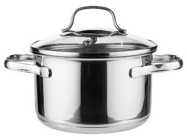 LIVARNO home Topf, Ø 16 cm, Edelstahl