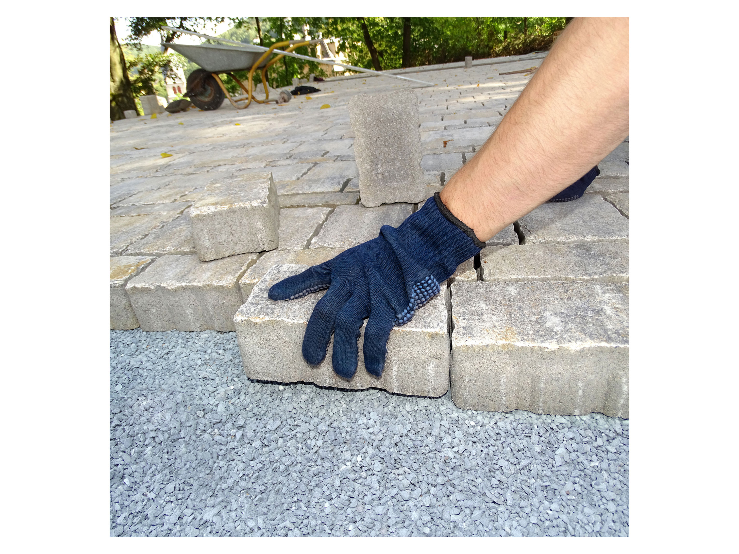 Thumbnail - Schicker Mineral Diabas Pflastersplitt (1-5 mm, 25 kg, Grau)