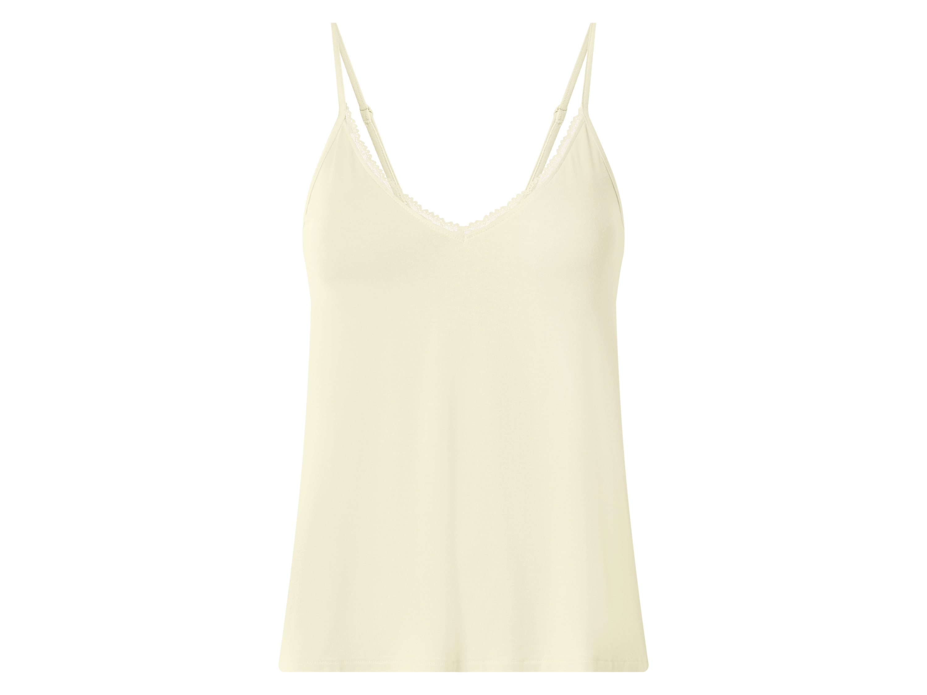 ESMARA® Damen Pyjama kurz/lang (Gelb, L(44/46)) – Bild 2 von 4