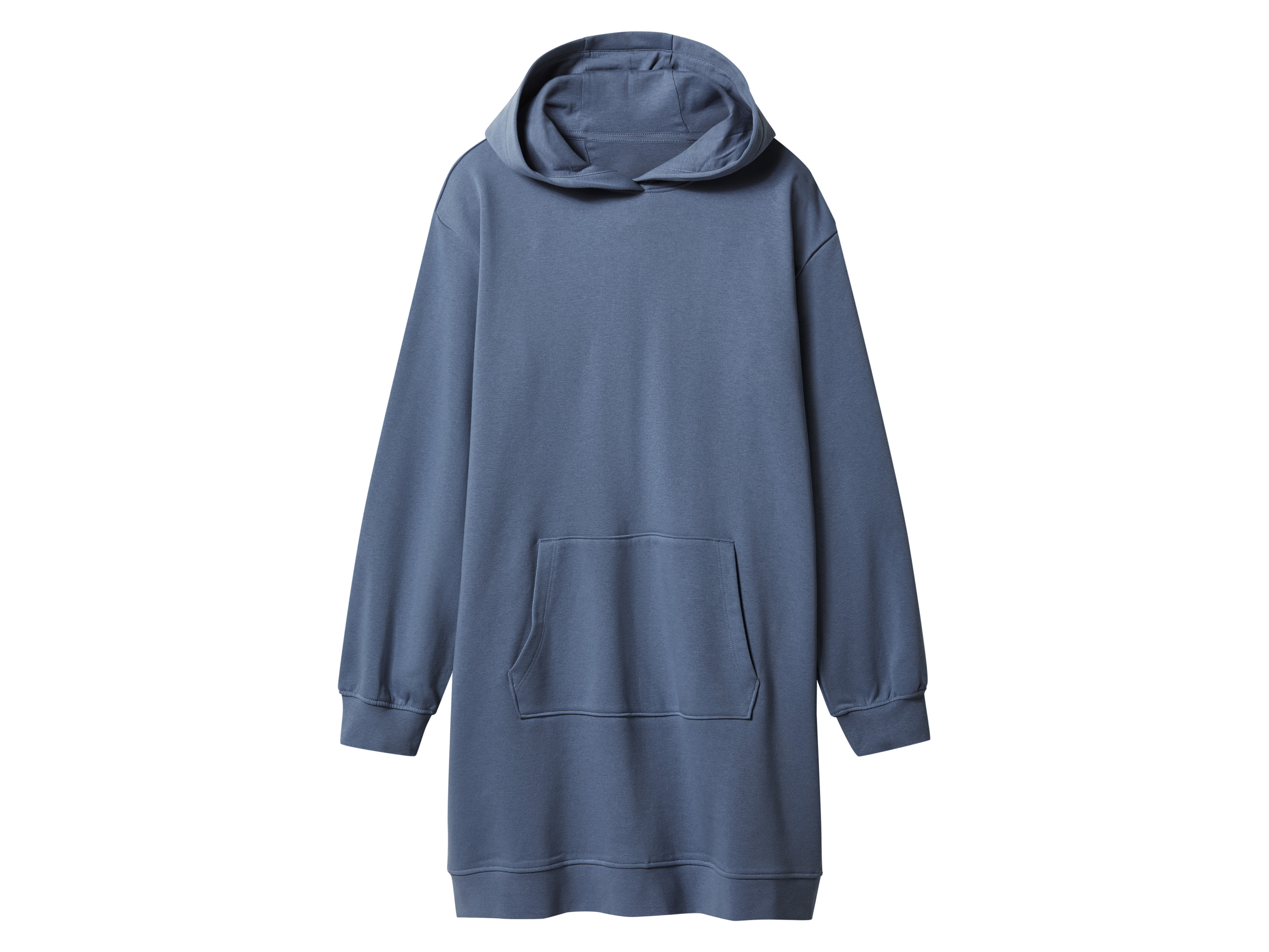 ESMARA® Damen Sweatkleid (Blau, M(40/42))