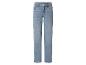 Damen-Jeans mit geradem Schnitt in Hellblau.